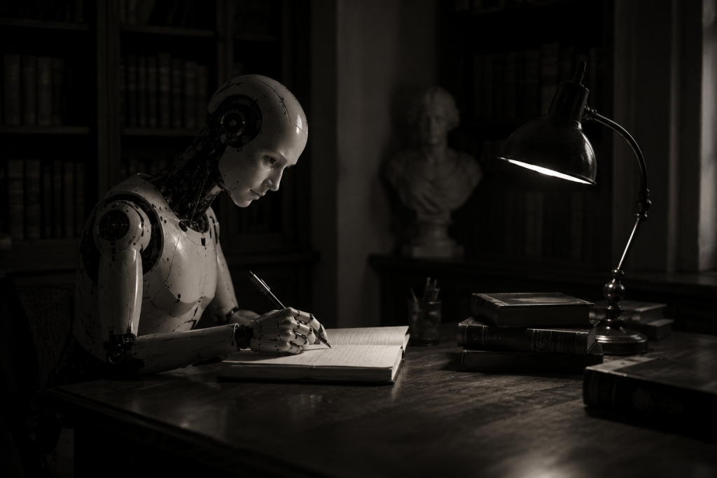 Inteligencia Artificial escribiendo una novela