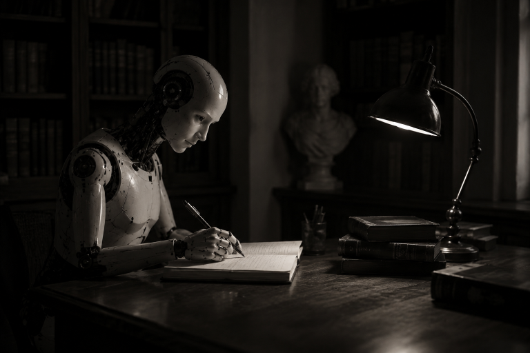 Inteligencia Artificial escribiendo una novela